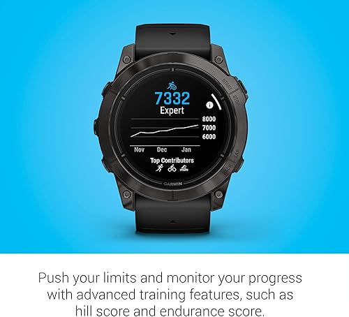 Miniatura 7 de Garmin epix Pro (Gen 2) Edición Zafiro, 51mm, Reloj Inteligente de Alto Rendimiento, Tecnología de Entrenamiento Avanzada, Linterna Integrada, Negro