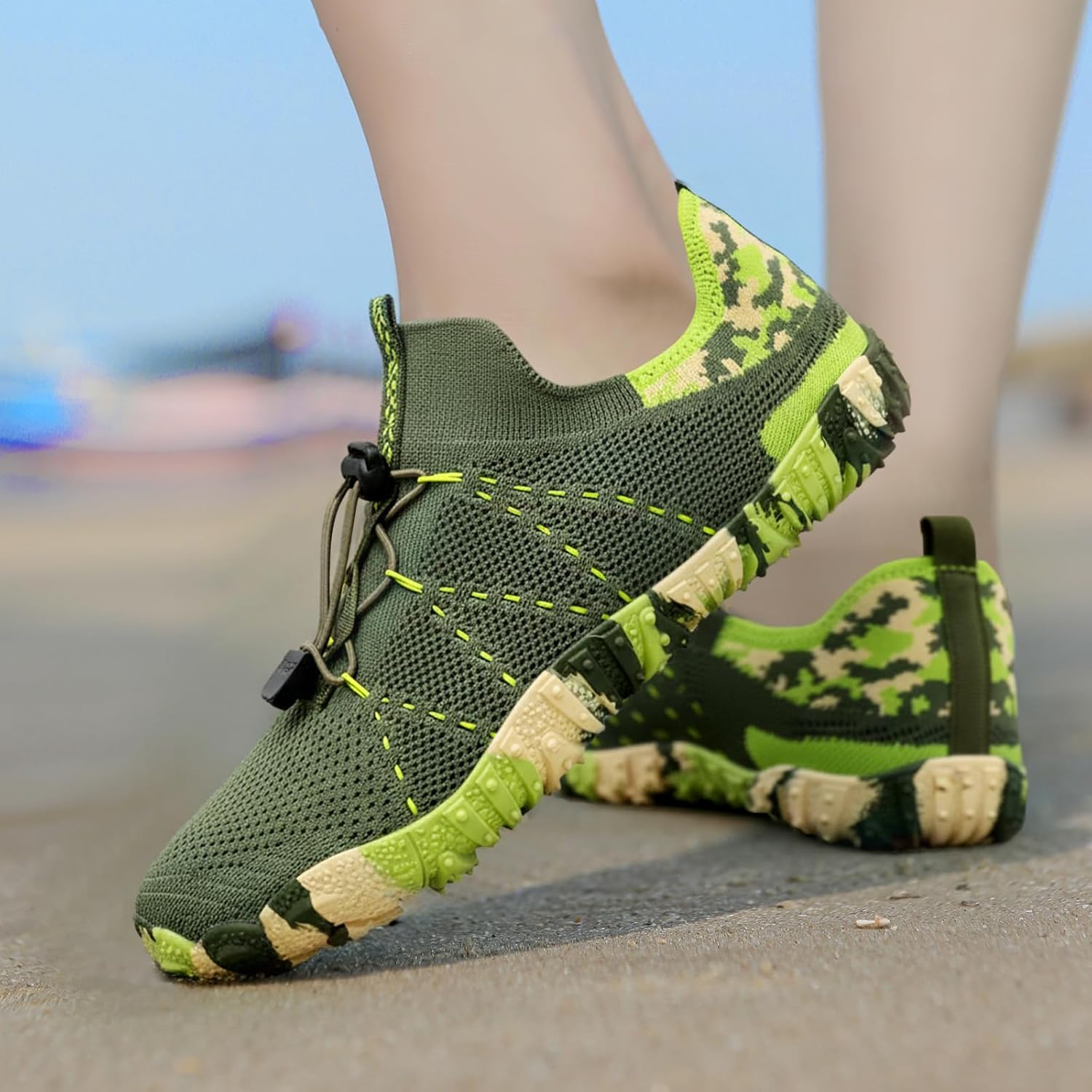 Hiking Barefoot Shoes Women Water Shoes Men,Wide Toe Box Quick Dry Beach Aqua Swim Shoes for Womens Mens,Outdoor Athletic Sport Shoes for Kayaking,Boating,Surfing Training,Running,Walking & Water Sports - Image 2