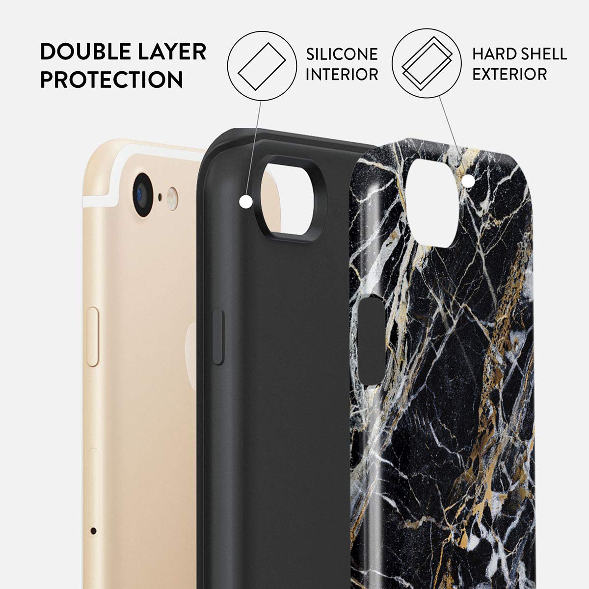 Amazon.co.jp: BURGA スマホケース iPhone 7/8 / SE 2020対応