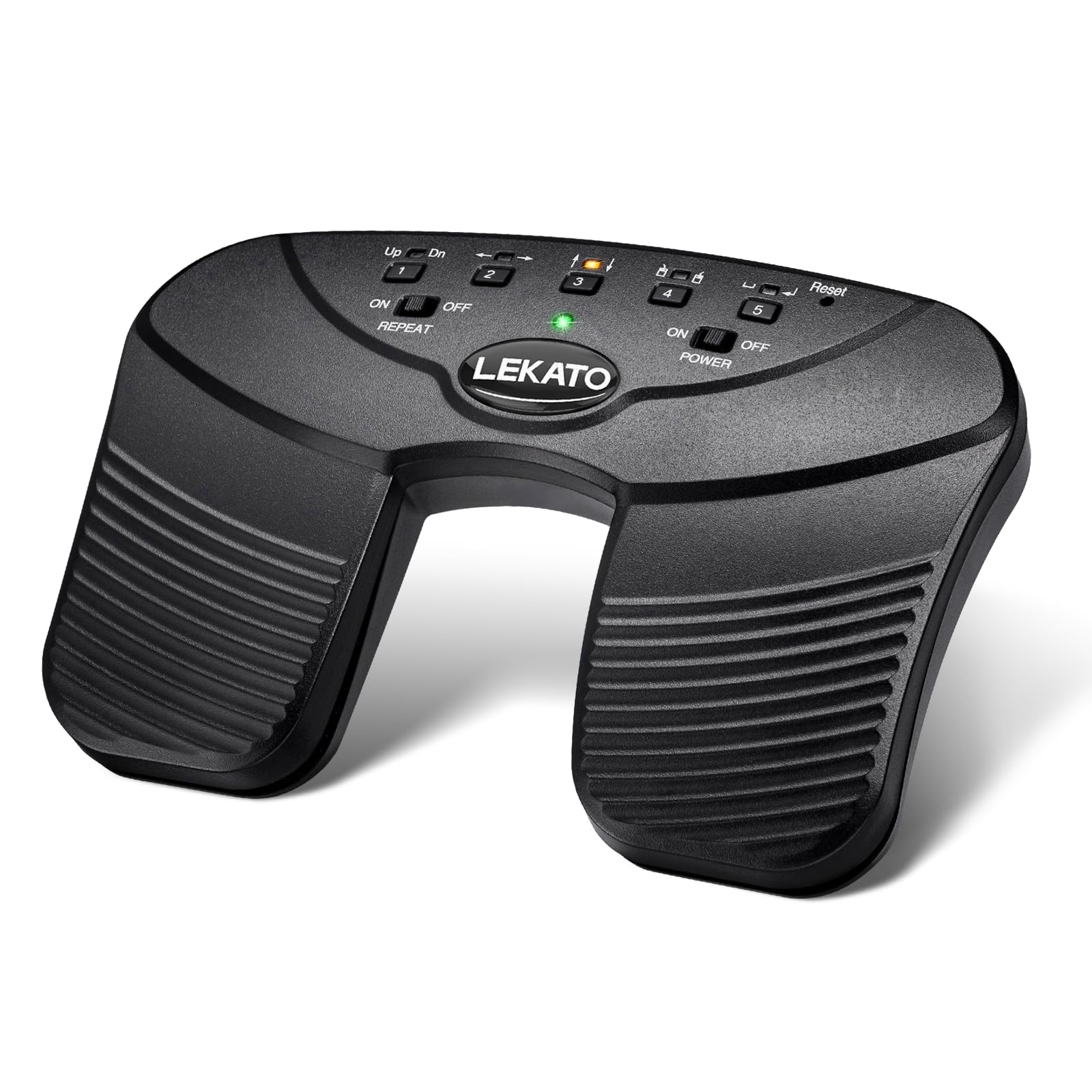 LEKATO Bluetooth Page Turning Pedale Silenzioso Partizioni Pagina Turner Pedale per Tablet e Telefono