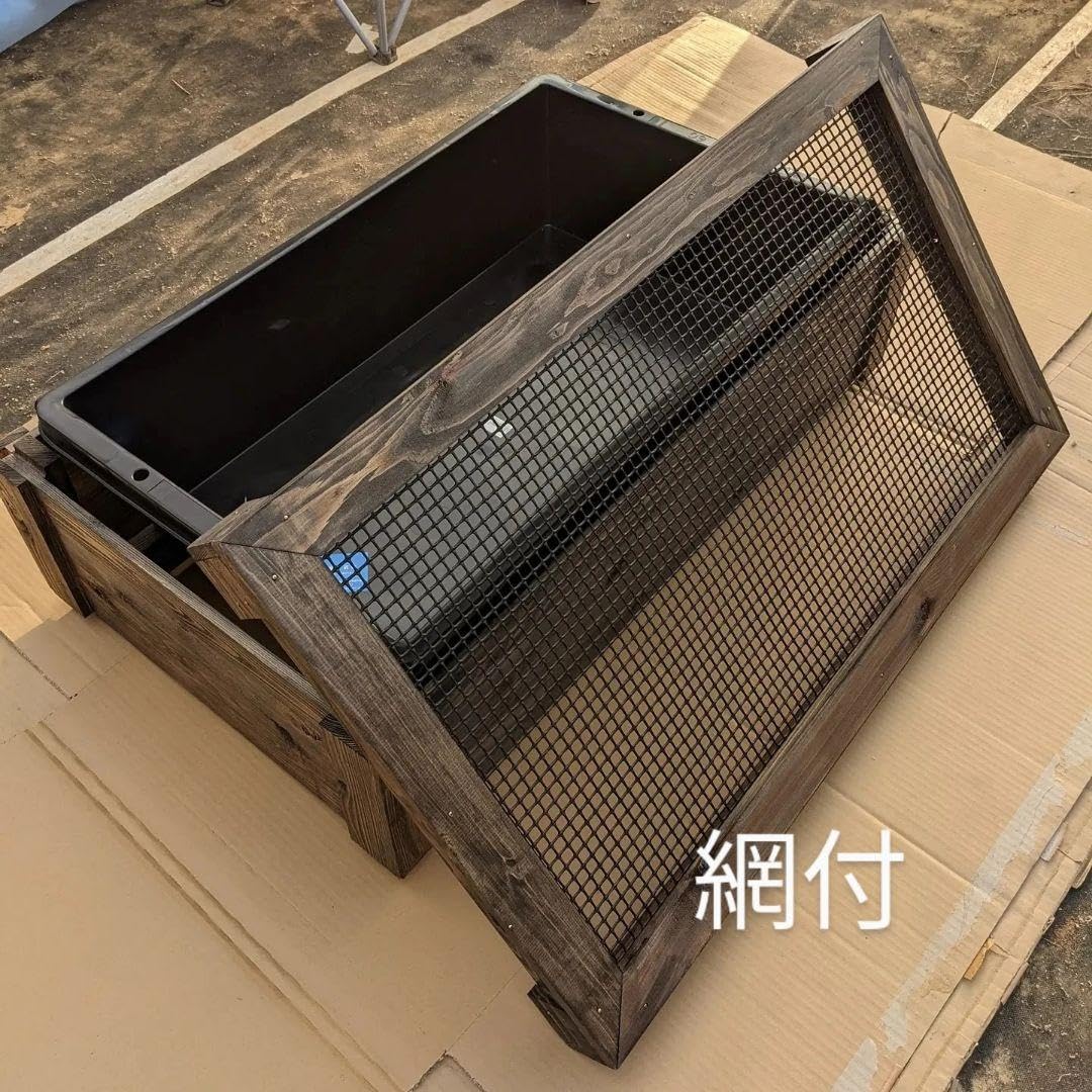 Amazon.co.jp: 超特大80Lタイプ ビオトープ 飼育セット 木枠