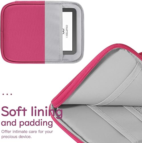 Vista 84 de Funda protectora de transporte de 6 a 7 pulgadas para Kindle Paperwhite de 11ª generación 2024/2022 de 6 pulgadas de 10ª/8ª generación 2019/2016