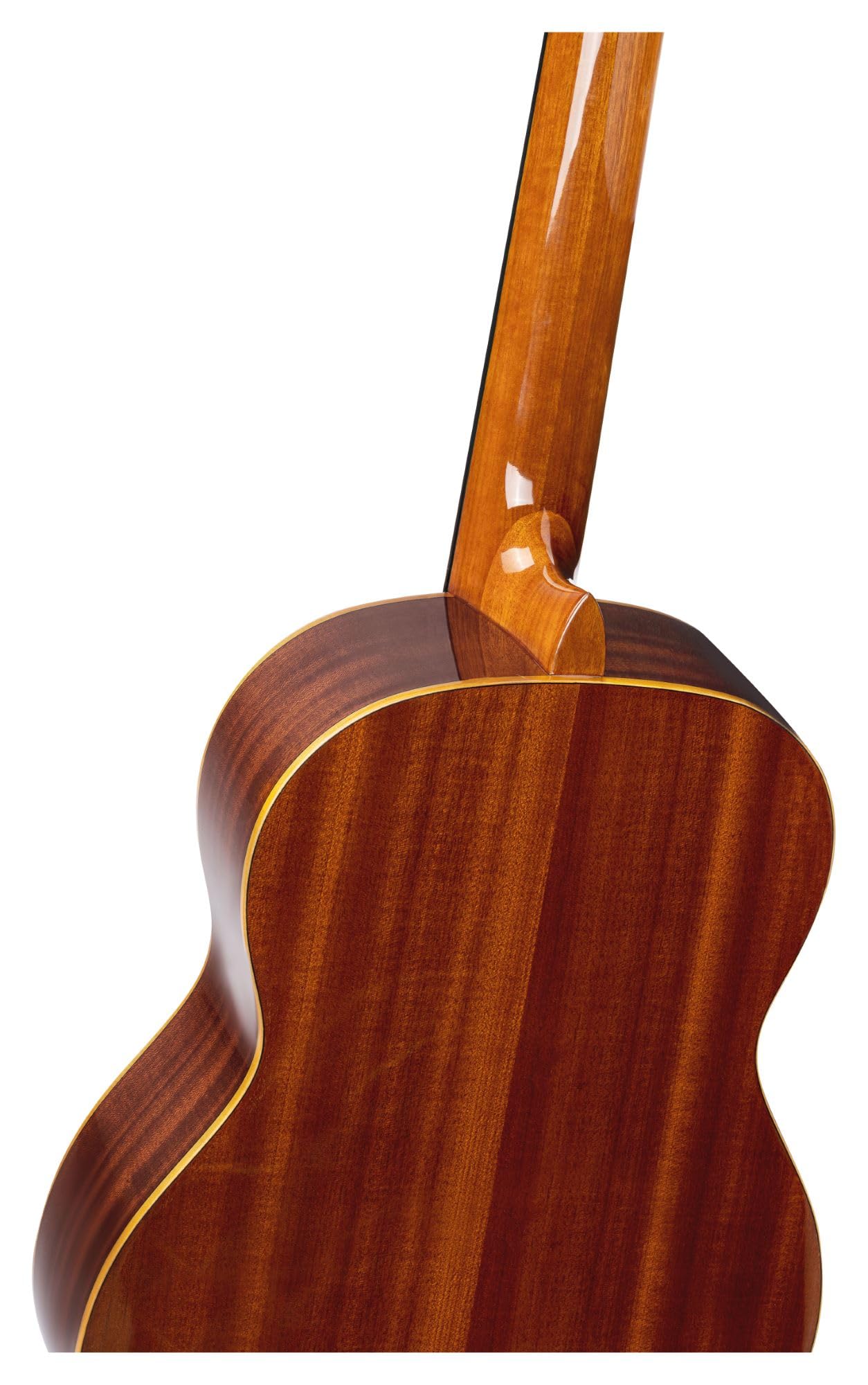 Ortega Guitars 4/4 Konzert Gitarre – Family Series – Inklusive Gig Bag – Zeder, Mahagoni, Hochglanz Natur (R122G)
