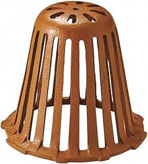 Легкий коммерческий водосток Smith F/110, чугунный купол, 6 дюймов в высоту