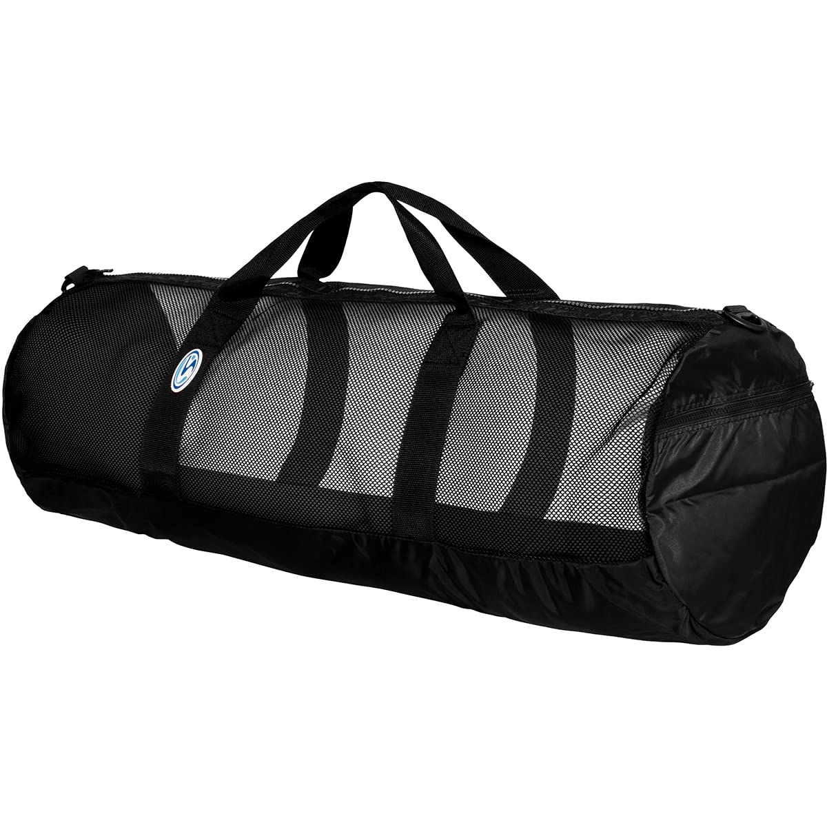 STAHLSAC Mesh Duffel Bag: Ideal for dive gear, beach & watersport accessories, 40" BLACK