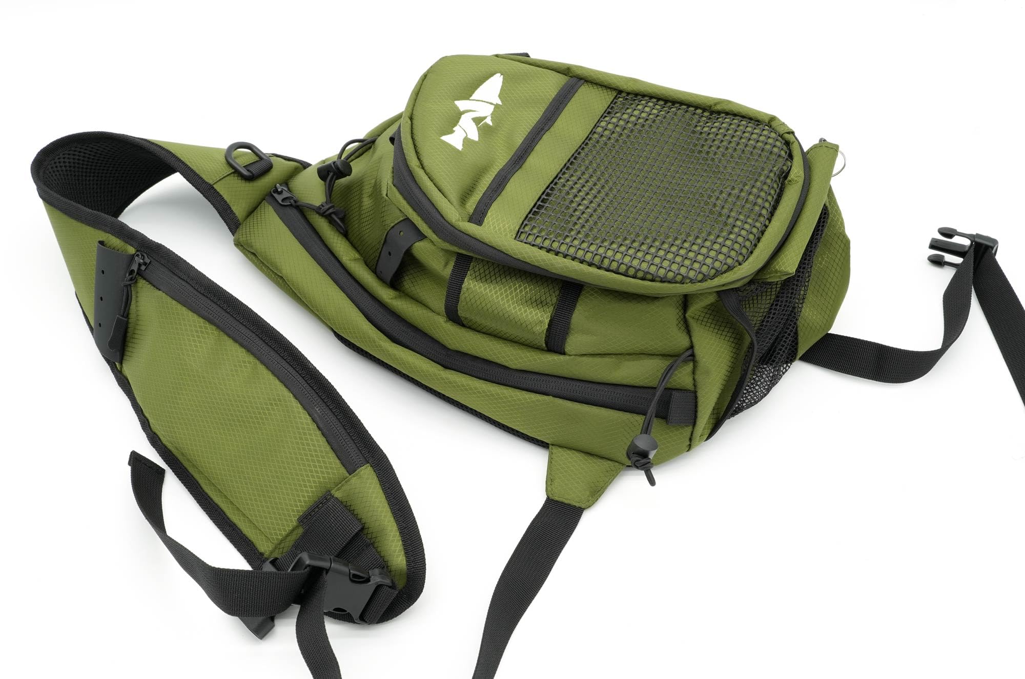 NIRVANA Fly Fishing Sling Pack (Olive)