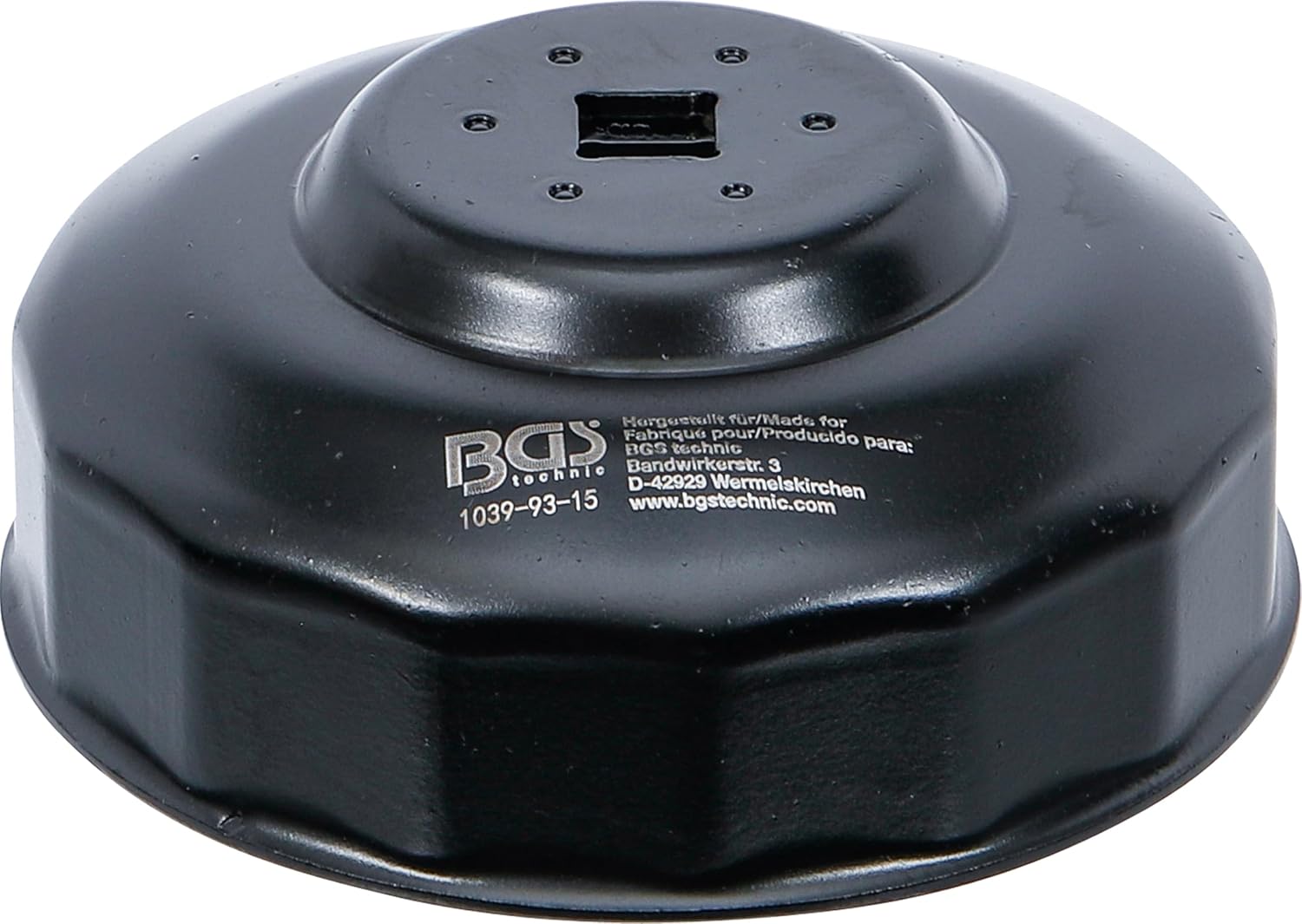 BGS 1039-93-15 | Oil Filter Wrench | 15-point | Ø 93 mm | for Honda, Mazda, Mitsubishi, Nissan, Volvo