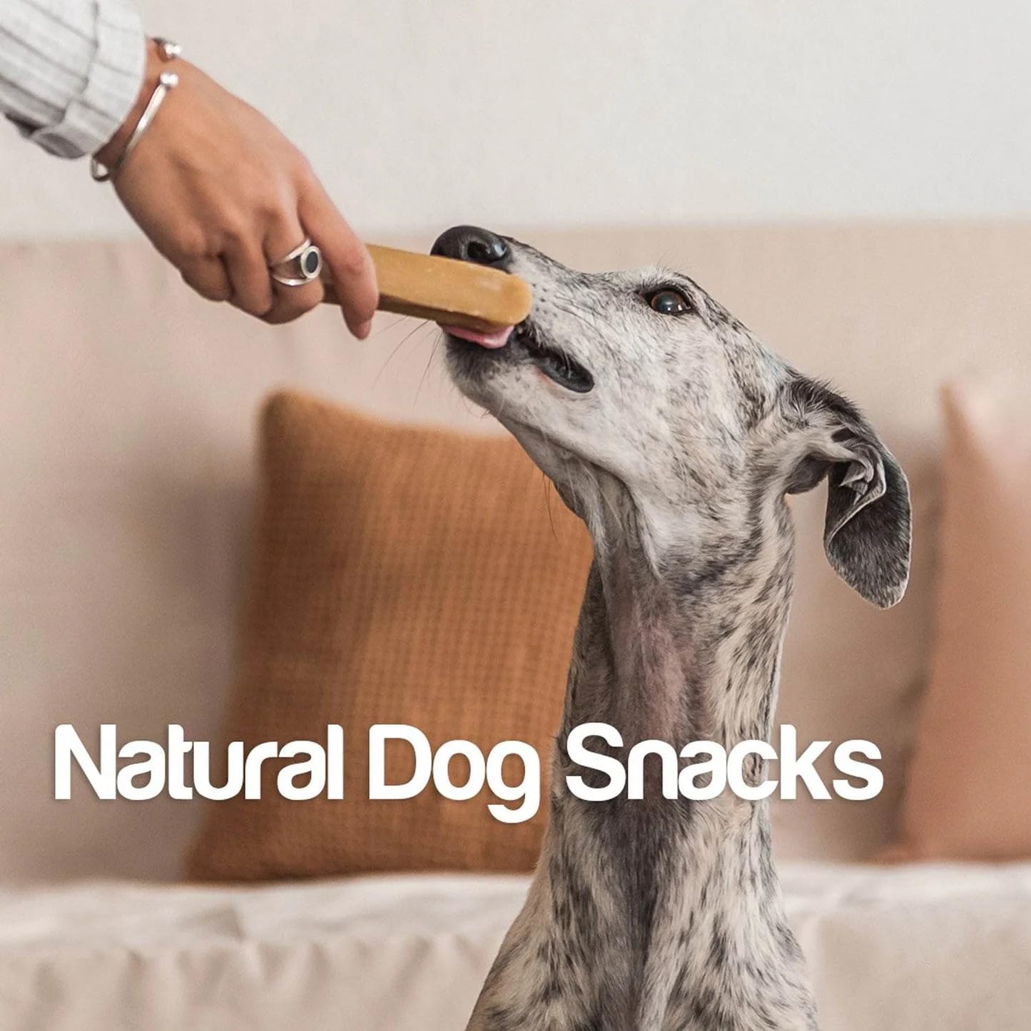 Snacks para Perro (Pack de 12) - Twister de Ternera y Bacalao 24cm - 150gr, Natural Dog Snacks - Arquivet