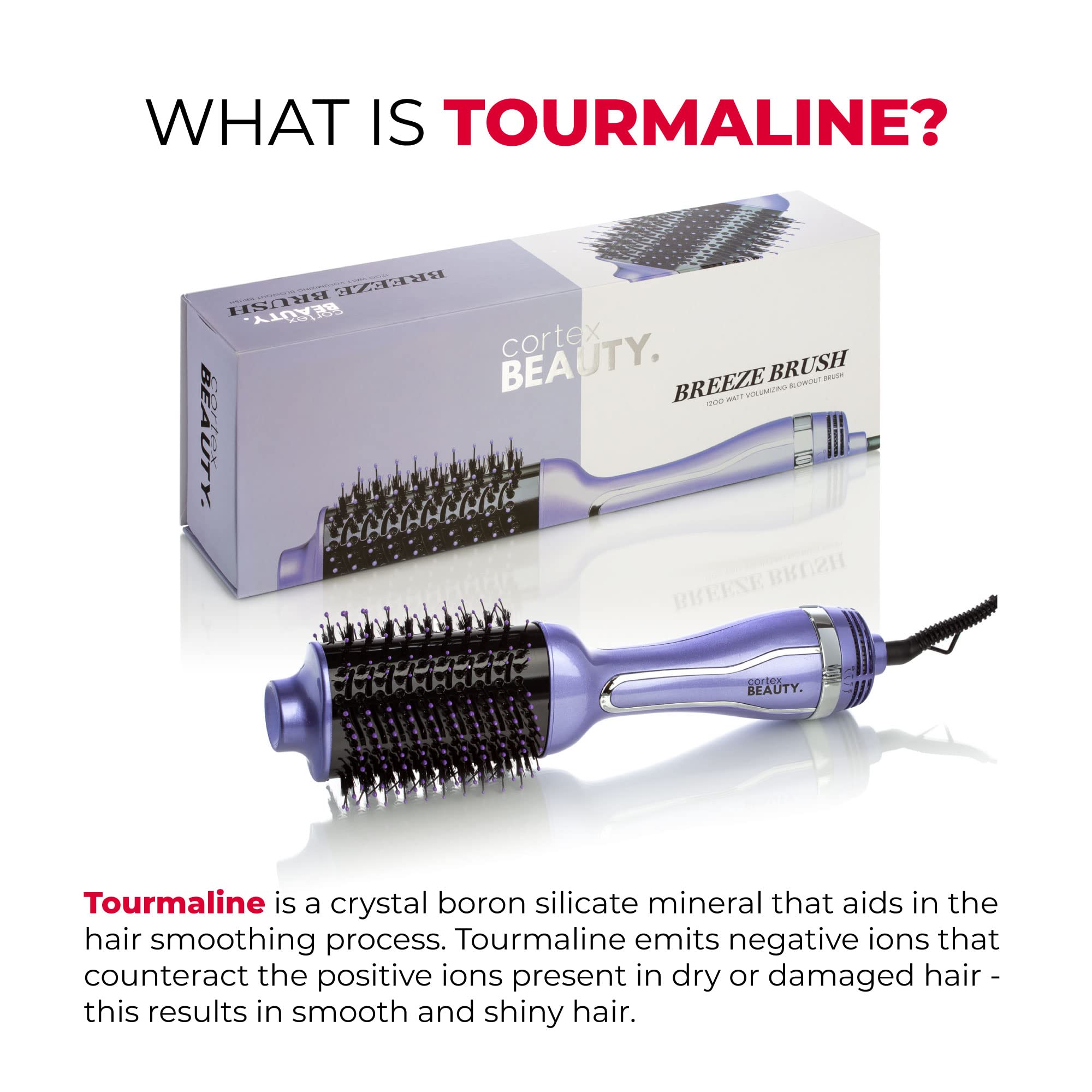 Hair Straightener Almost Famous Blow Dryer Brush Cortex Beauty One