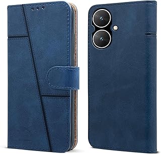 Screaming Ranngers Leather Flip Case Back Cover for MI Redmi Poco M6 5G (Flexible, Shock Proof | Hand Stitched Leather Fin Price In India