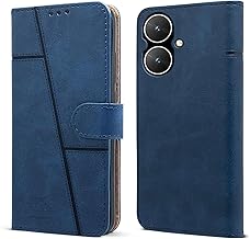 Screaming Ranngers Leather Flip Case Back Cover for MI Redmi Poco M6 5G (Flexible, Shock Proof | Hand Stitched Leather Fin