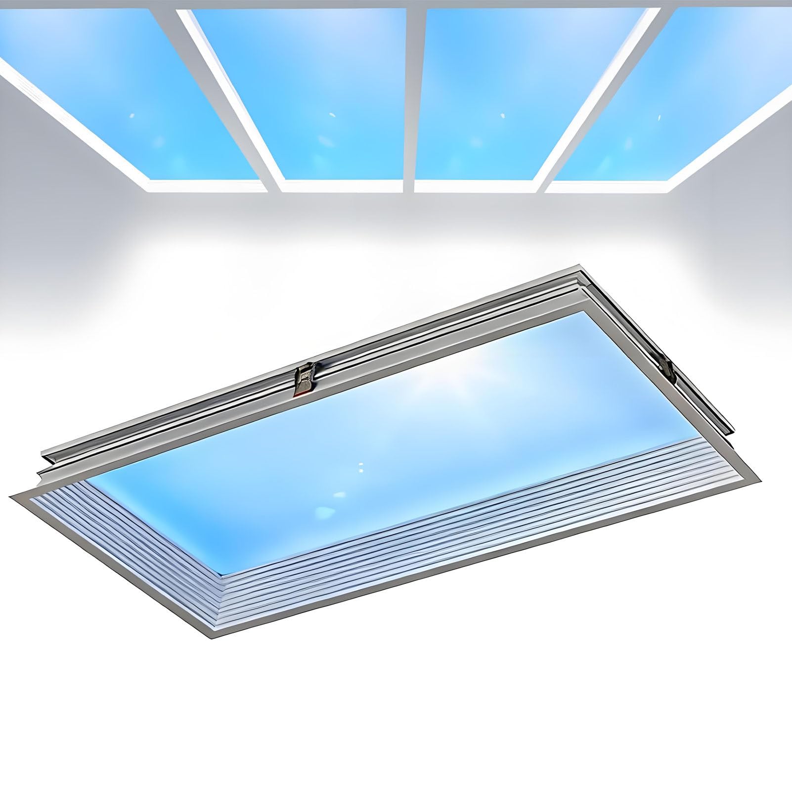 Lucernario Artificiale a LED da soffitto ModularCeiling-60x120