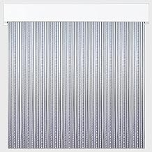 Exterior Tape Curtains for Doors | PVC Plastic and Aluminium Bar Sizes | PERTONI TENDE (Transparent, Width 90 cm x Height 230 cm)