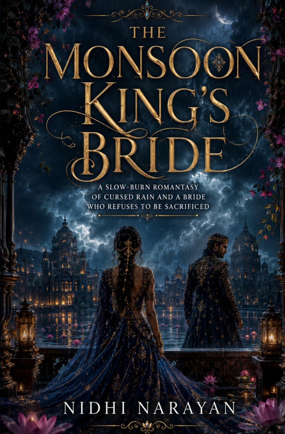 The Monsoon King’s Bride: A Slow-Burn Romantasy of Cursed Rain and a Bride Who Refuses to Be Sacrificed (The Brides of Rain and Ruin Series)