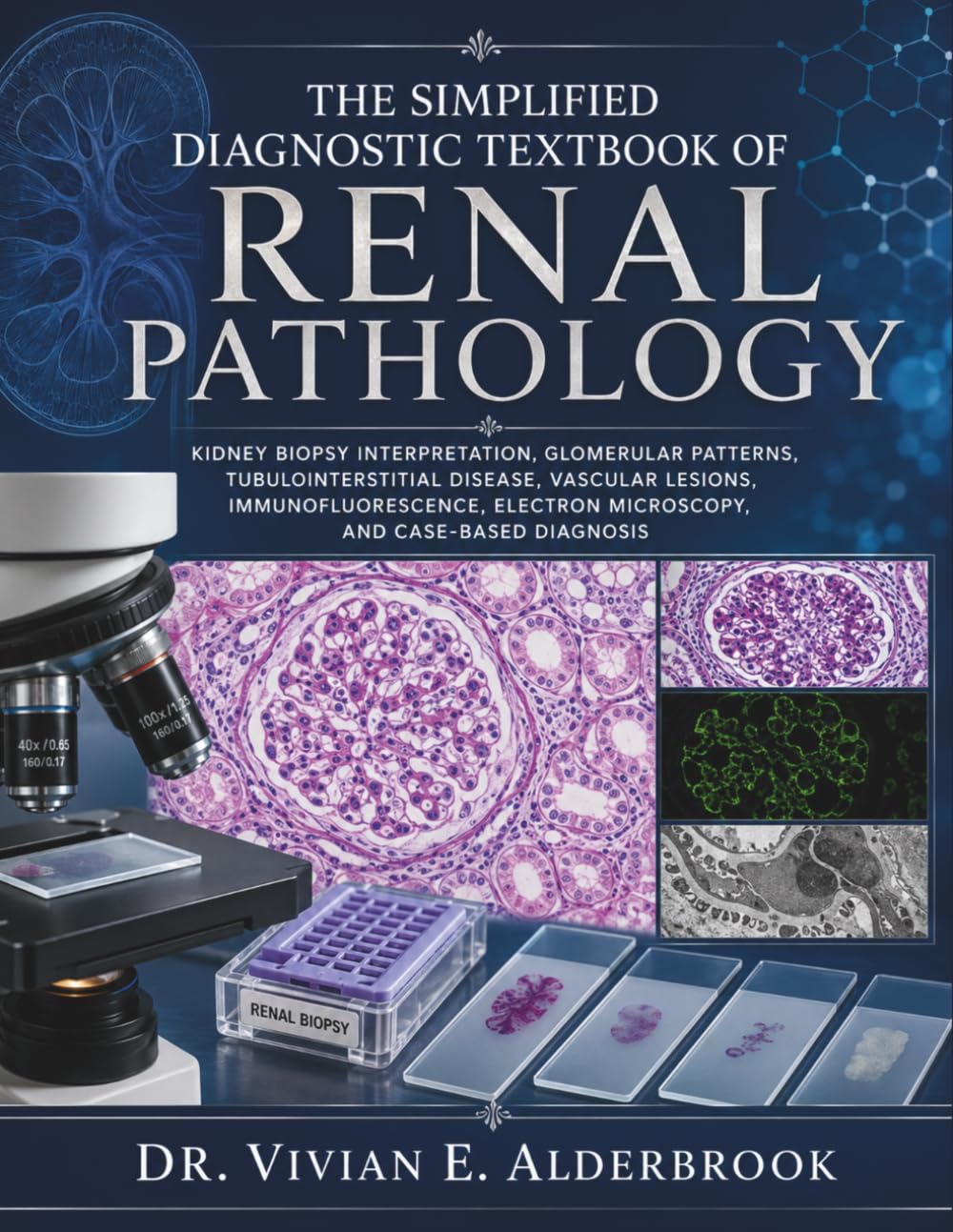 The Simplified Diagnostic Textbook of Renal Pathology: Kidney Biopsy Interpretation, Glomerular Patterns, Tubulointerstitial Disease, Vascular Lesions, Immunofluorescence, Electron Microscopy