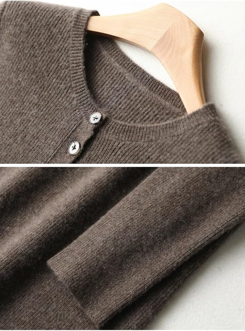 Women's Spring Autumn Wool Dress O-Neck Slim Long Sleeve Dresses Office Lady Elegan Dresses