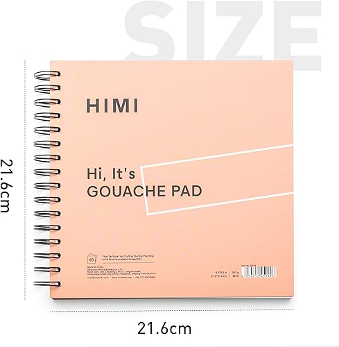 Miniatura 8 de HIMI Almohadilla Gouache, 8.5 x 8.5 pulgadas, verde