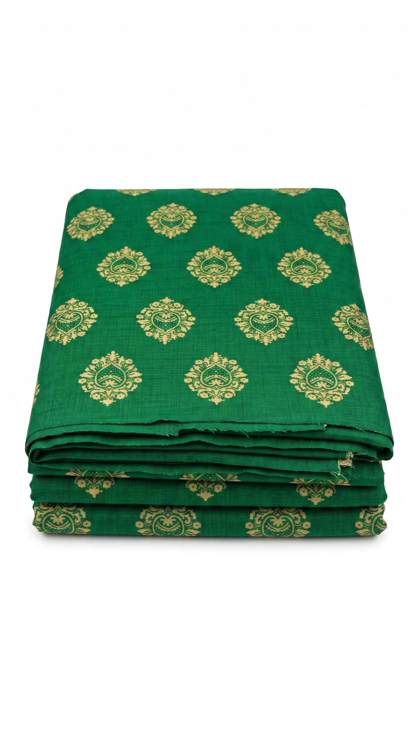 Rajasthani Print Silk Unstitched Kurta Fabric for Men,Multicolour,3 Meter 36" Pana-image-17