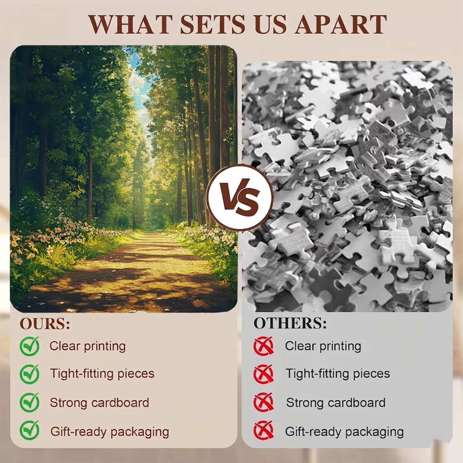 Puzzle 6000 Pezzi Classici, Puzzle fumetti foresta-3 179 x 105 cm, Gioco Educativo e Antistress in Legno con Poster Incluso, Ttività DIY per Famiglia,Regalo per Appassionati, Decor Parete Casa, f0-676