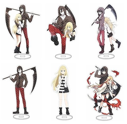 Set of 6 Anime Angels of Death Standing Figure