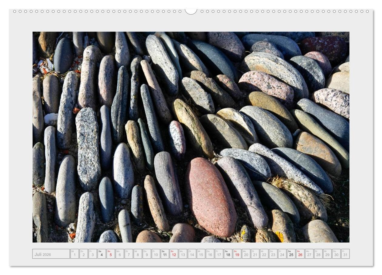 Die Kunst der Steine / 2026 (hochwertiger Premium Wandkalender 2026 DIN A2 quer), Kunstdruck in Hochglanz: Steine in der Natur sind Symbole für Geschichet und Geschichten (CALVENDO Natur)