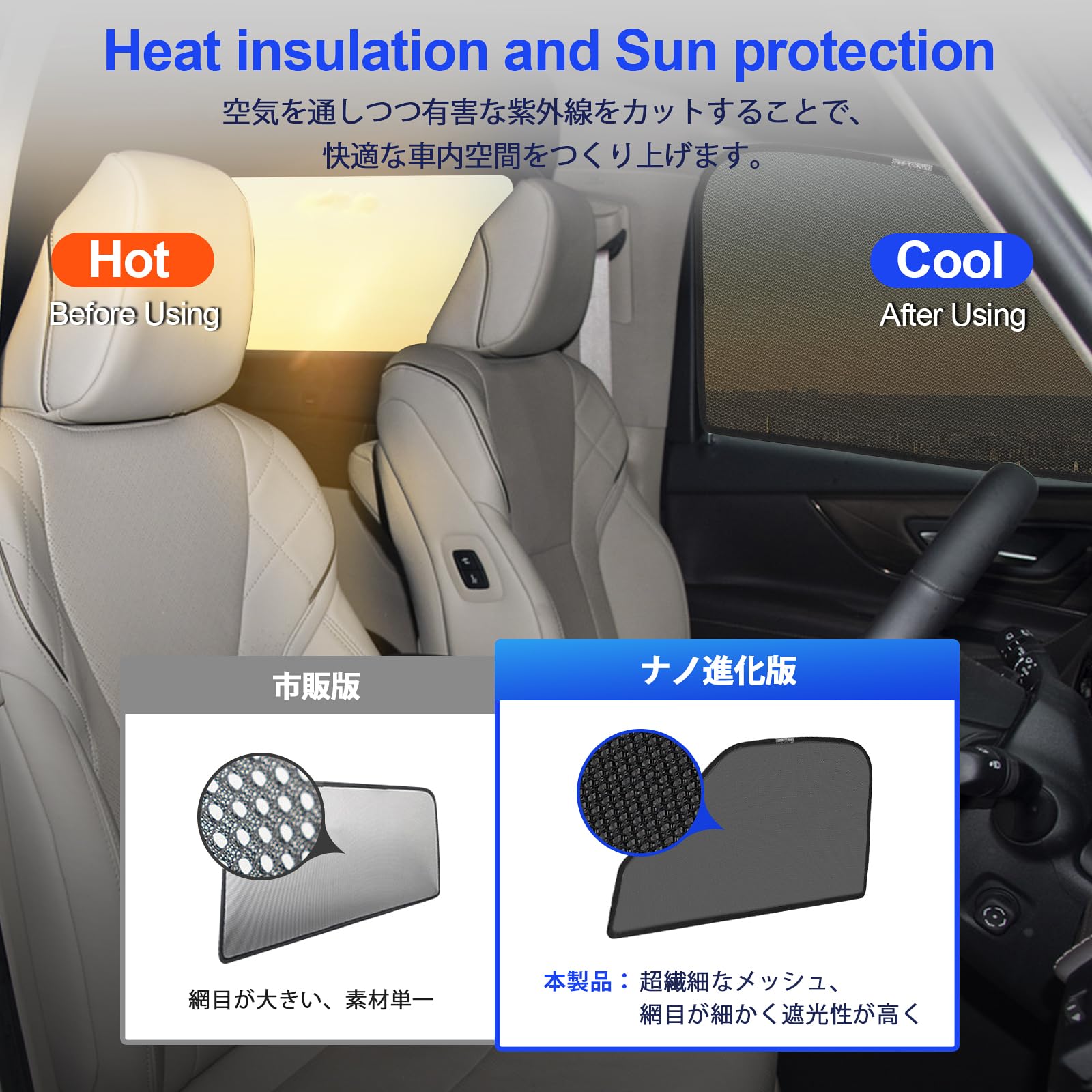 Amazon | CarBott アルファード ヴェルファイア 40系 サンシェード