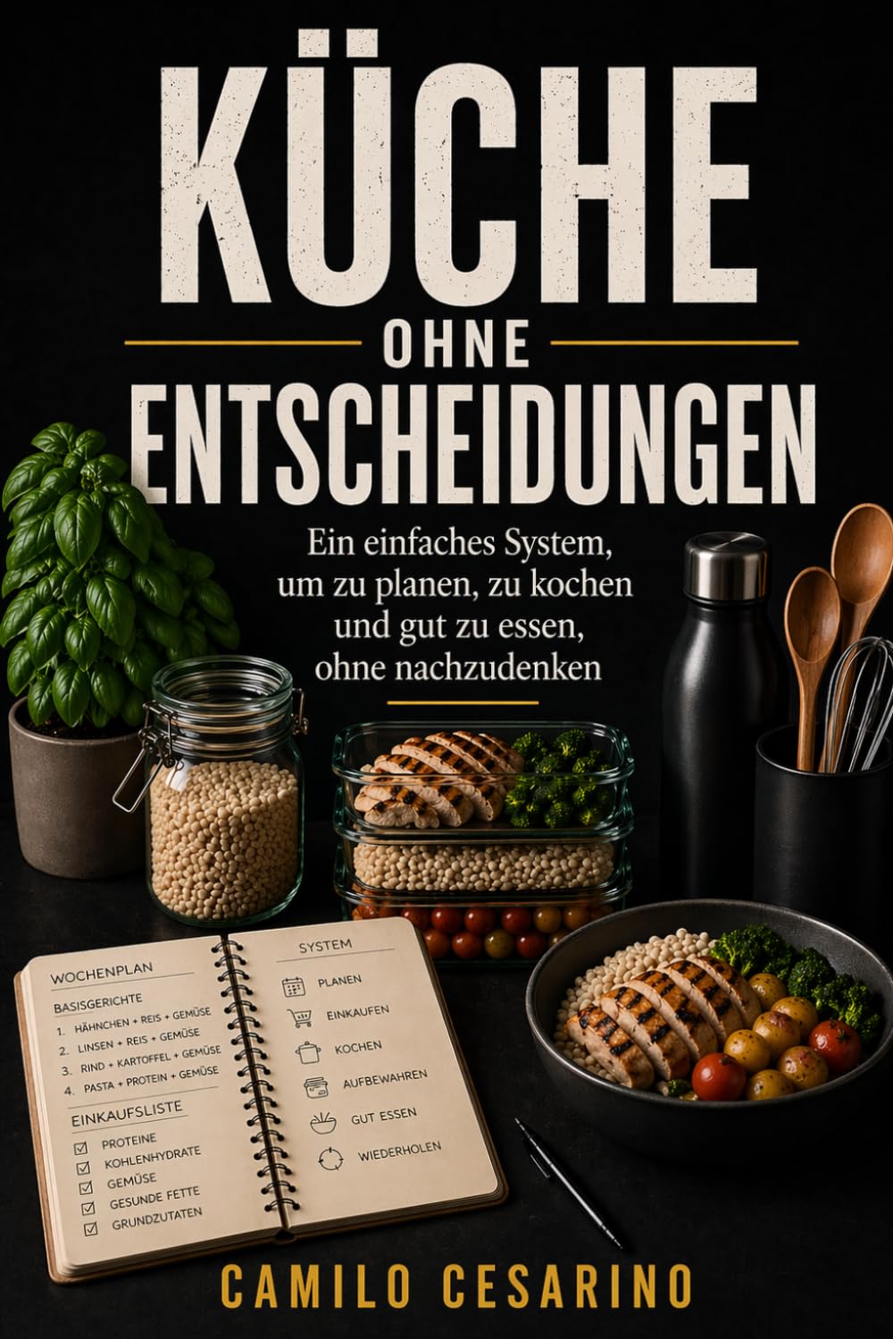Küche ohne Entscheidungen: Ein einfaches System, um zu planen, zu kochen und gut zu essen, ohne nachzudenken (Roh und ungefiltert)