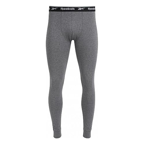 Reebok Leggings de desempenho para homem, camada de base atlética longa John Leg