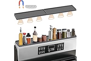 BFONS 30 Inch Magnetic Spice Rack Storage