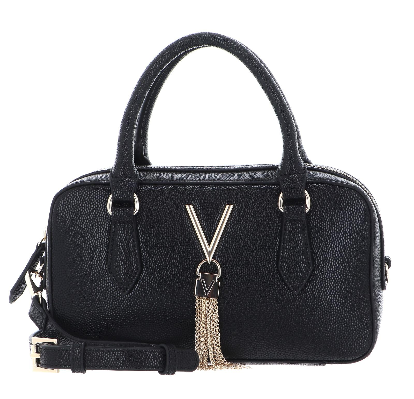Women's Valentino Bags VChain Satchel Handbag Women Black - Size: ONE size