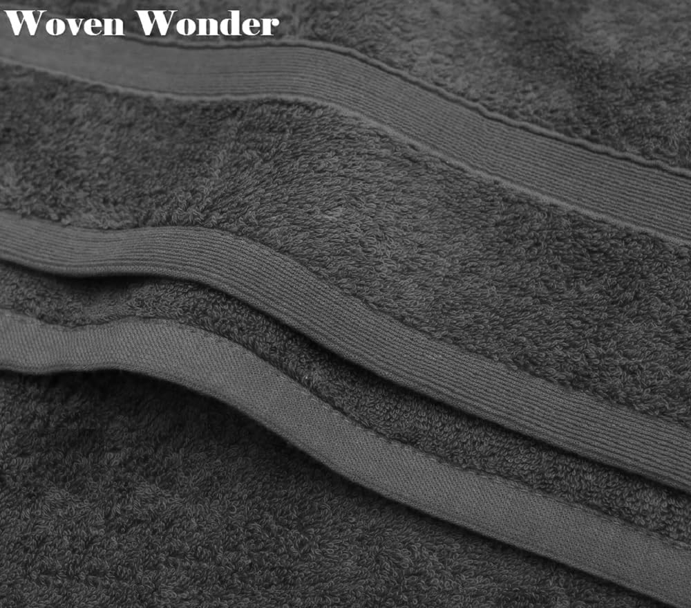 WovenWonder Super Jumbo badlakens, extra groot formaat (150 x 200 cm