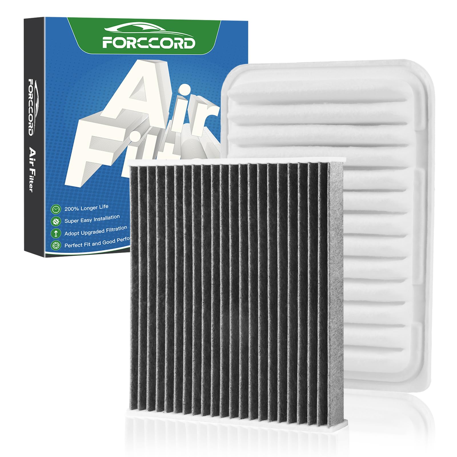 Cabin &amp; Engine Air Filter Combo for Toyota Camry Hybrid 2007-2011