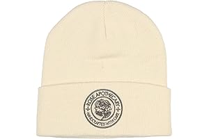Rose Apothecary Handcrafted with Care Beanie Skull Cap Hat