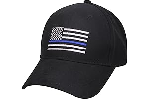 Thin Blue Line Flag Low Profile Cap: Support Our Heroes