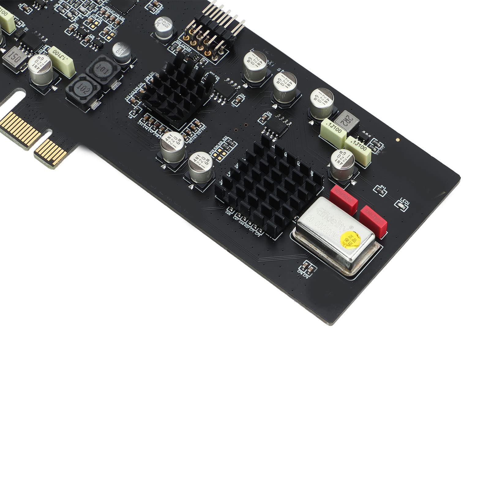 aqxreight Scheda Audio Scheda Audio con Decodificatore Coassiale Ottico a 24 Bit 96 Khz per Giochi di Trasmissione Dal Vivo, Esperienza di Buona qualità Prestazioni di Supporto del Formato