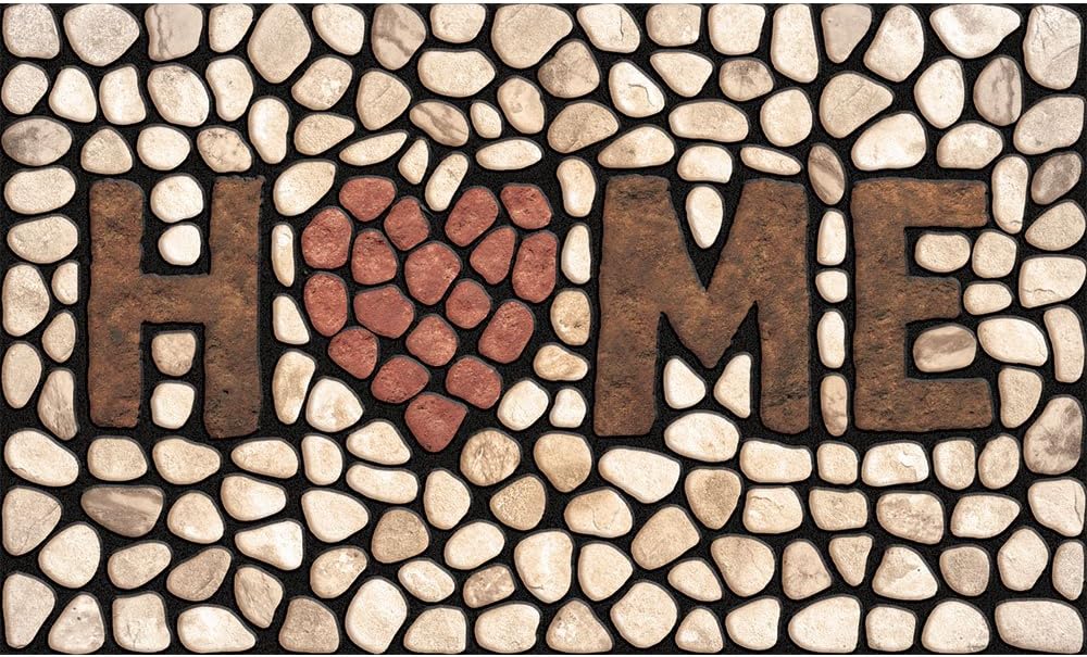 Masterpiece Home Stones Door Mat, 18-Inch by 30-Inch
