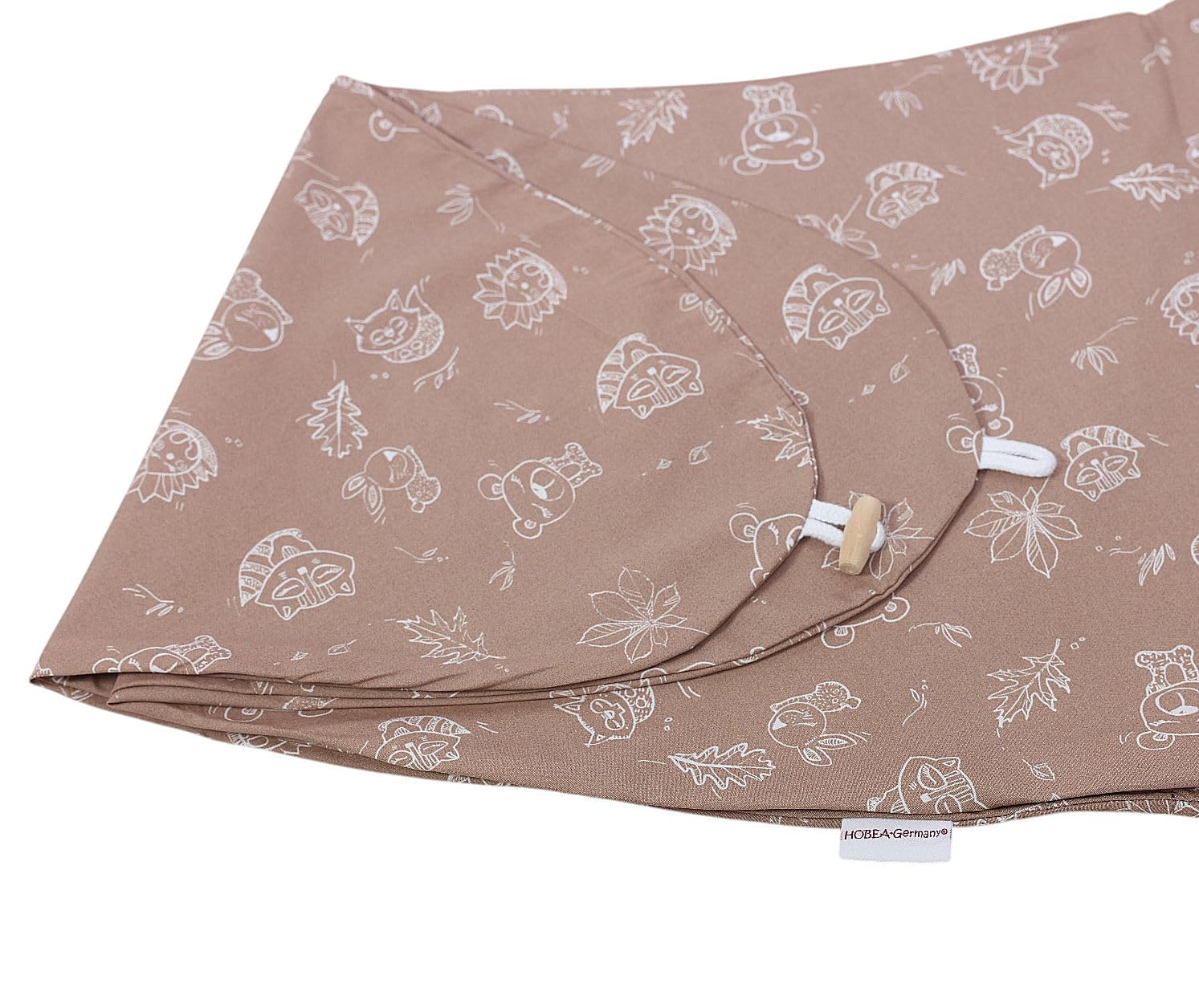 HOBEA-Germany Funda de Almohada de Lactancia para Cojines de Lactancia 190cm diseños (Muselina Topo) — view 77