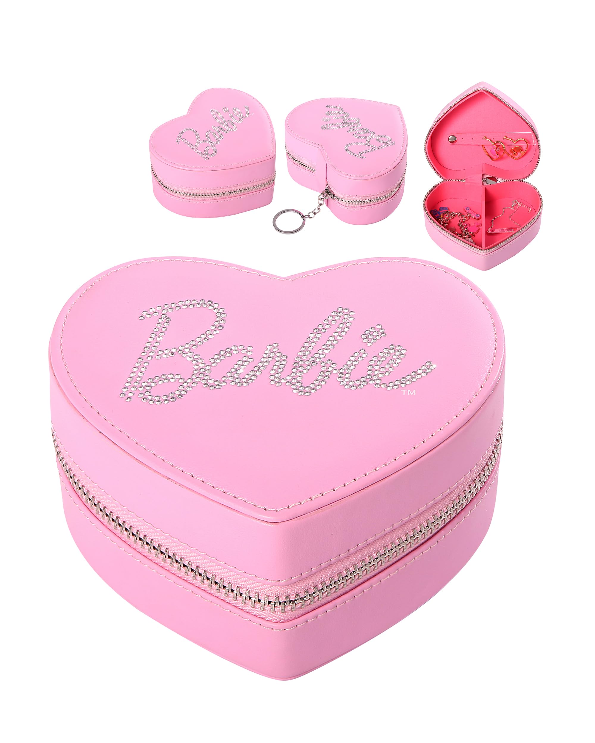 Amazon.com: Barbie Travel Jewelry Case Official License, Heart