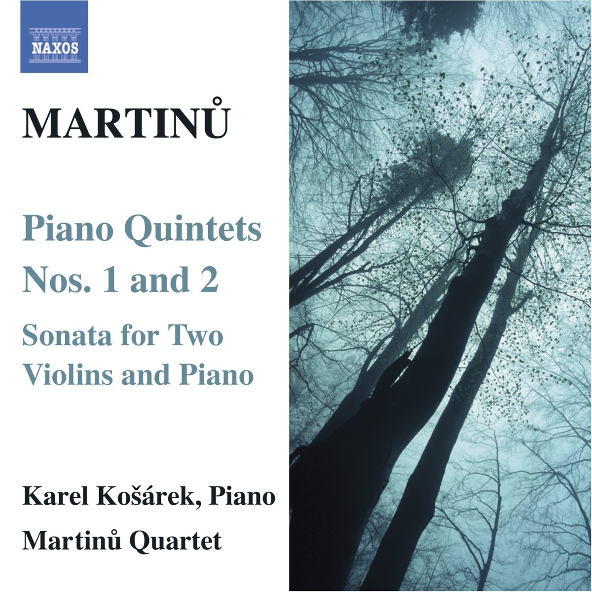 MARTINU: Piano Quintets Nos. 1 2