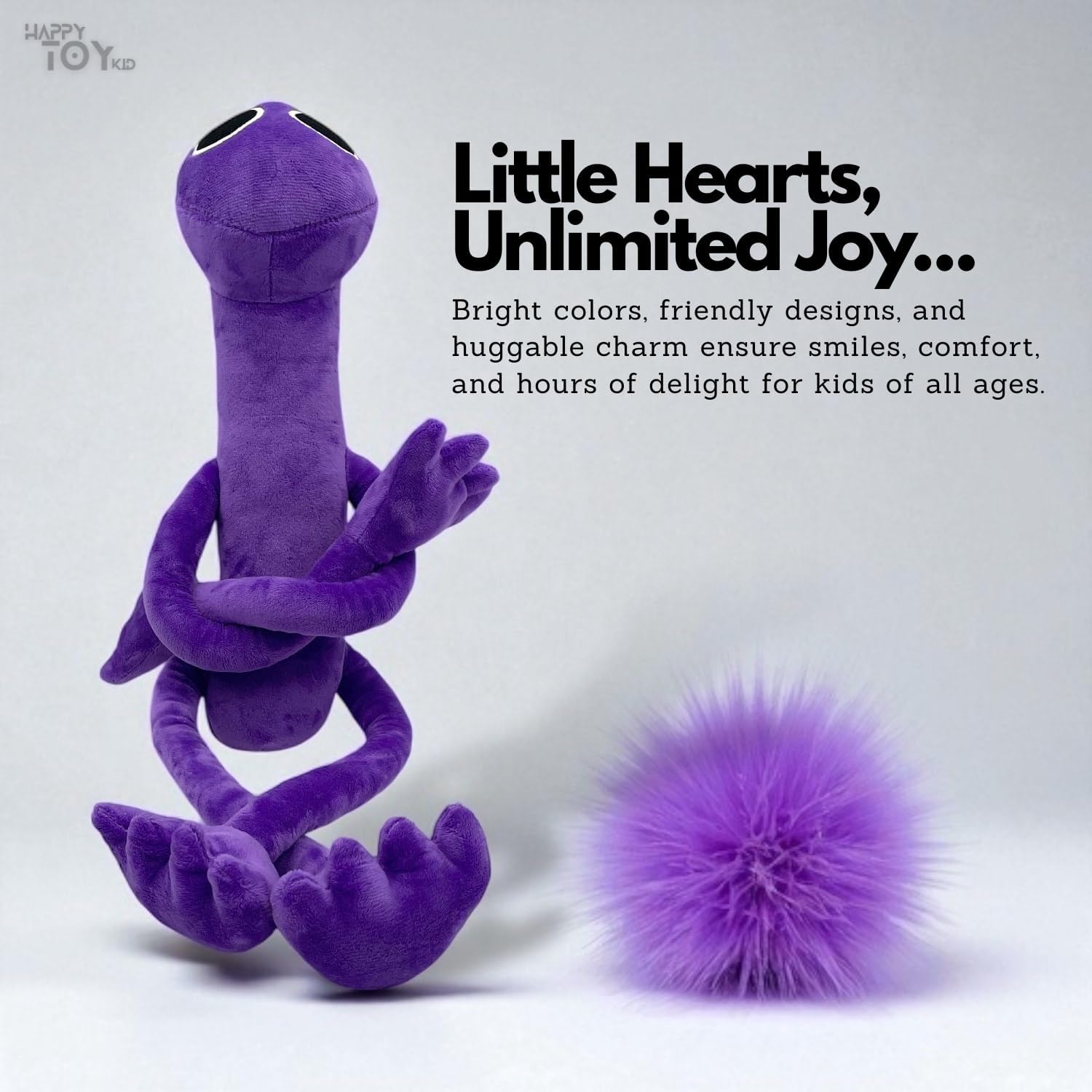 HappyToy Kids Plush Toys - Soft for Christmas, Birthday, Party, Thanksgiving A Grade Quality Stuffed Animal Plushies Doll Toys (Set of 7)