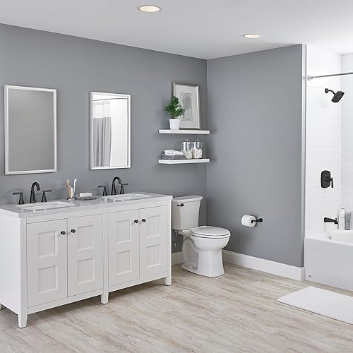 Miniatura 5 de American Standard 7018801.002 Edgemere - Grifo de baño de 2 manijas extendidas de 8 pulgadas, latón, cromo pulido