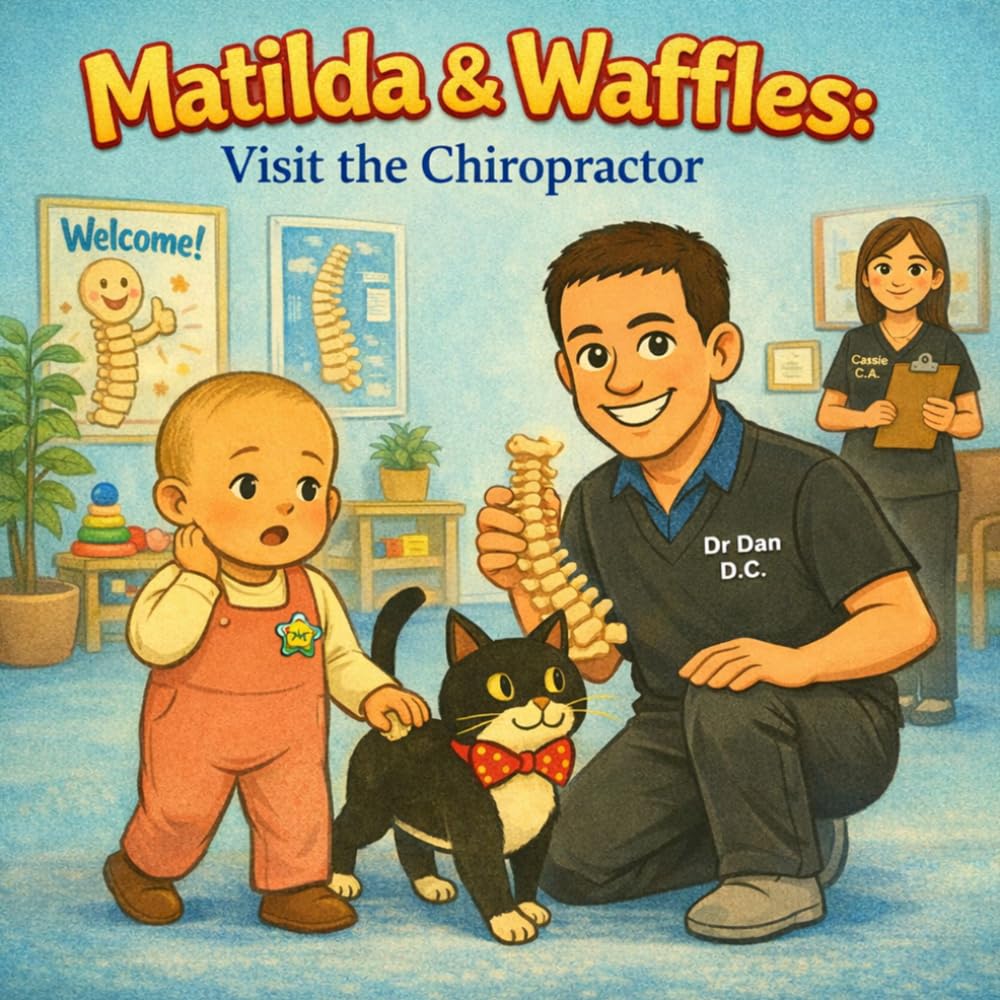 The Adventures of Matilda and Waffles - Visit the Chiropractor