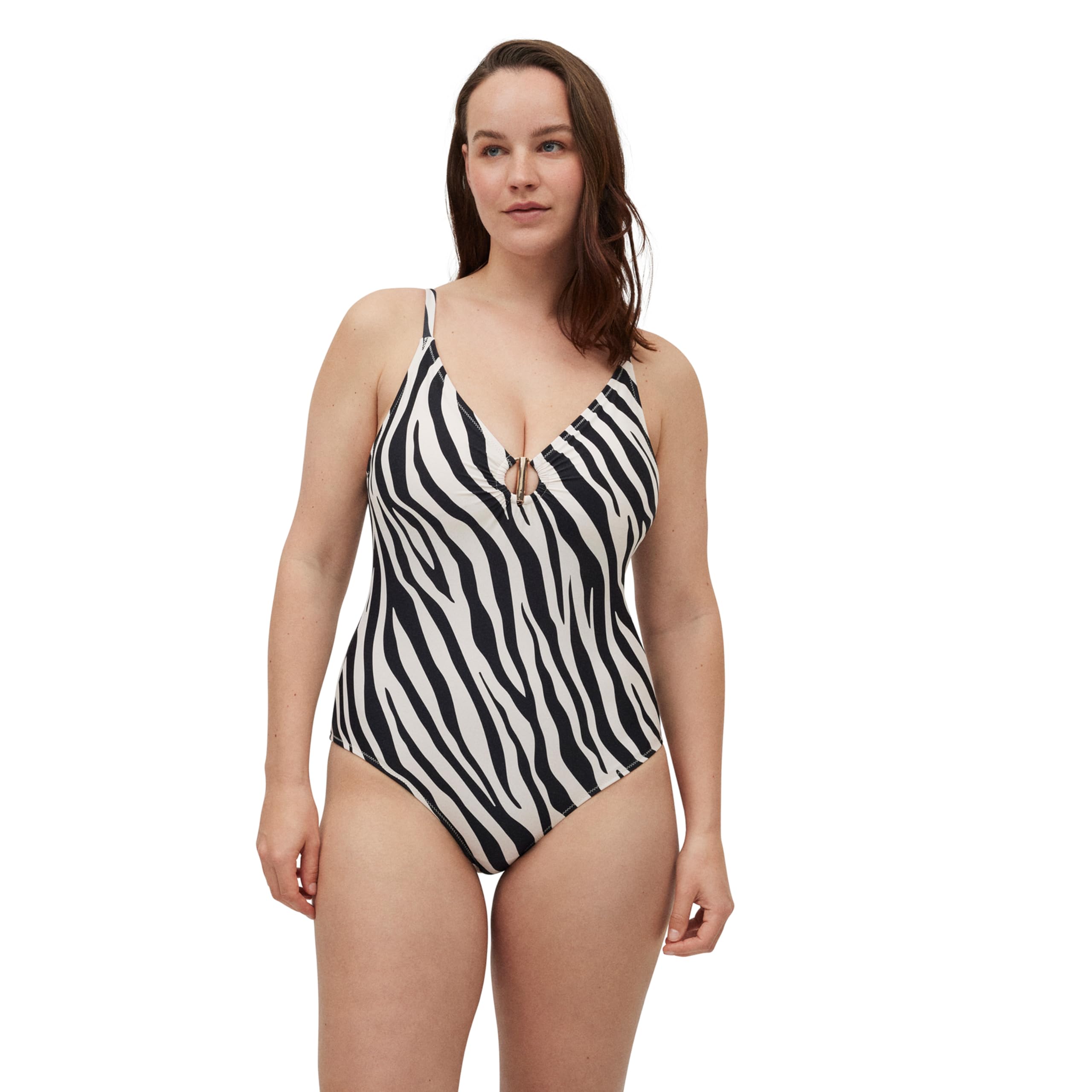 YSABEL MORA Bañador Reductor Animal Print Copa C