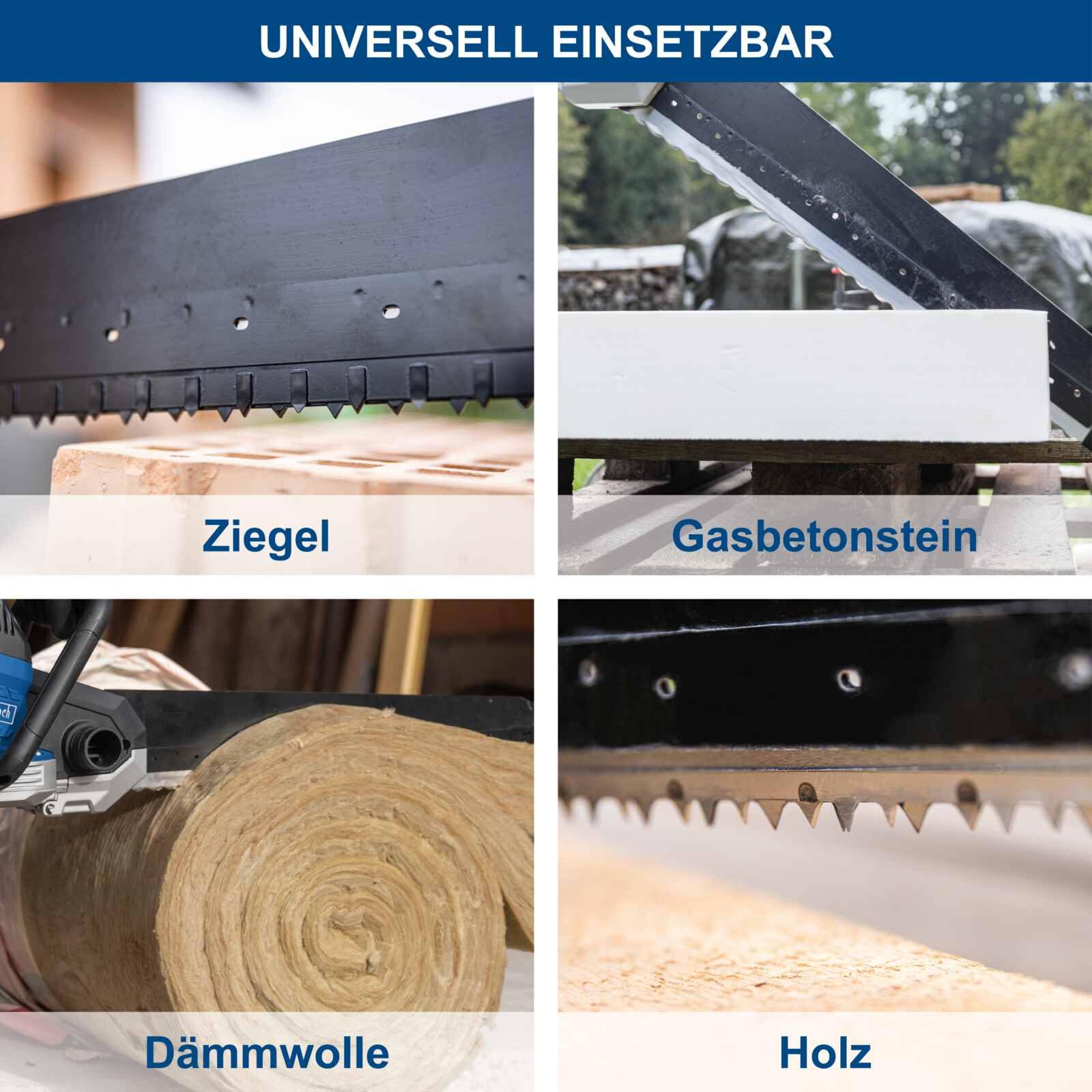 Scheppach Scie universelle électrique AZE430-1500W - Longueur coupe 430mm | Longueur de coupe : 430 mm - Course : 40 mm - fonction d'arrêt rapide et adaptateur d'aspiration - câble de 2m