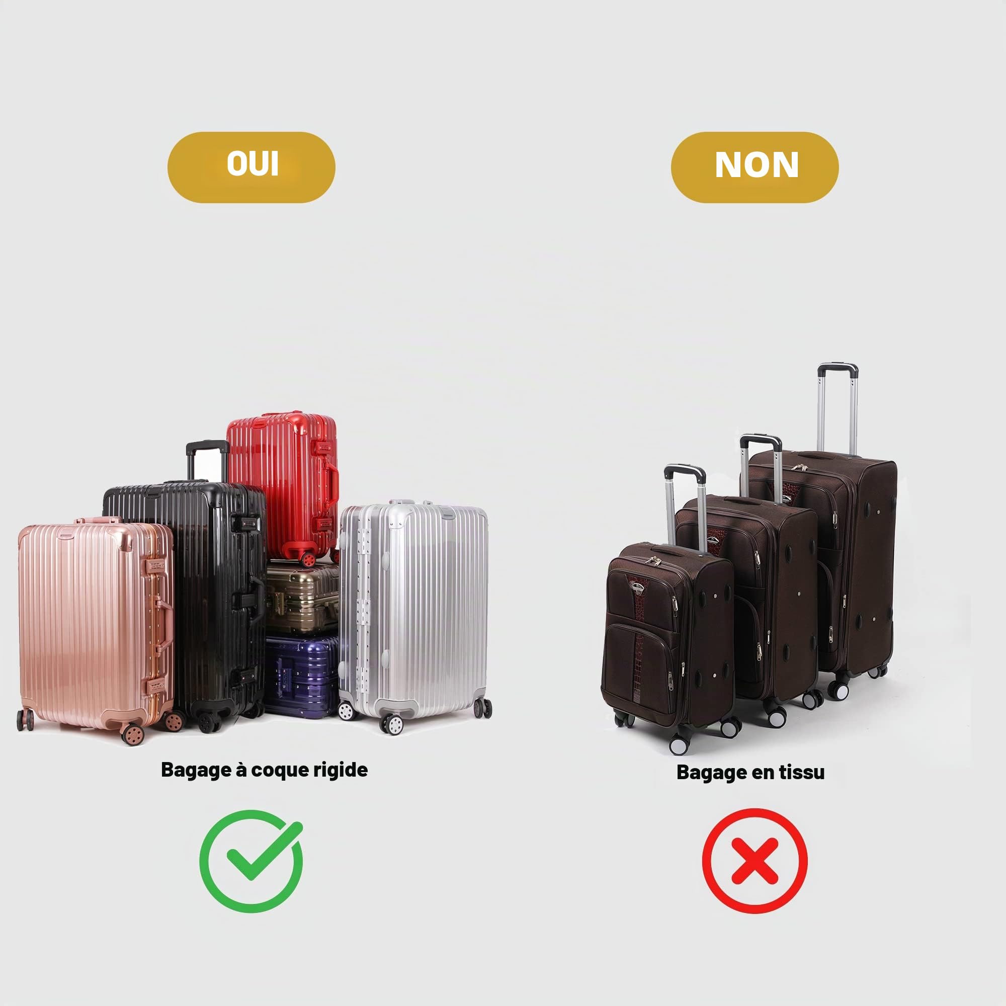 9.5x9.2x5cm Black Plastic Left & Right Bricolage bagage pivotant roulettes avec 4 trous