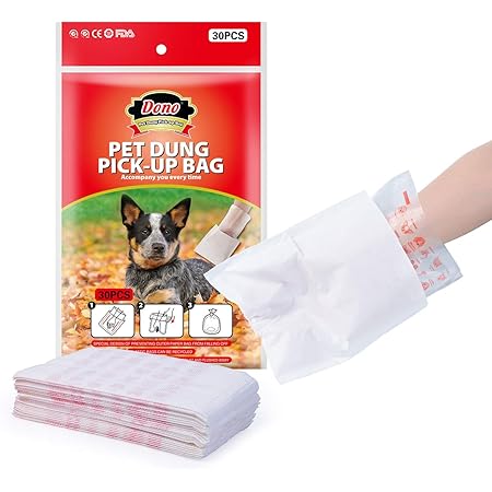 Amazon Com Doggy Poop Bags Flushable Pet Waste Bags Double Layers Unscented Cat Dog Poop Pick Up Bag Thick Pooch Bags For Small And Medium Dogs Pet Supplies