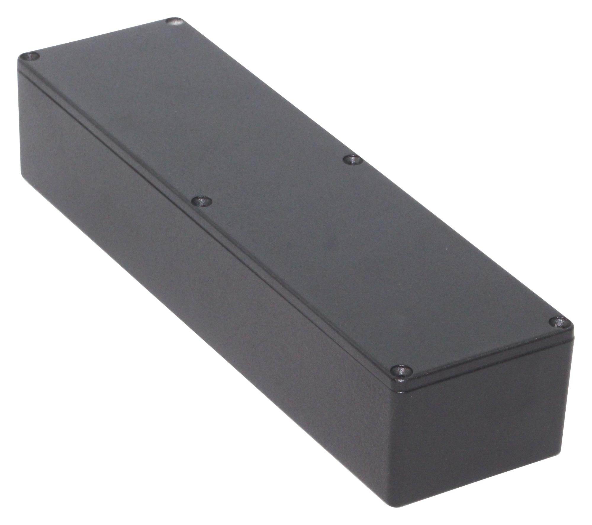 Hammond Electronics 1590BXBK Universal Housing 254 x 70 x 49.5 Aluminium Black (RAL 9005), Schwarz (RAL 9005)