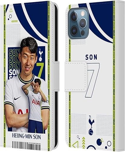 Miniatura 7 de Head Case Designs Officially Licensed Tottenham Hotspur F.C. Cristian Romero 202223 First Team Leather Book Wallet Case Cover Compatible with Apple