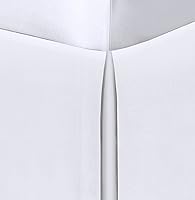 Vista 9 de Space Maker - Falda de cama extra larga de 21 pulgadas, tamaño Queen, color blanco