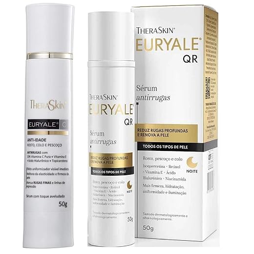 Kit Anti Idade Theraskin Com Euryale C + Euryale Qr